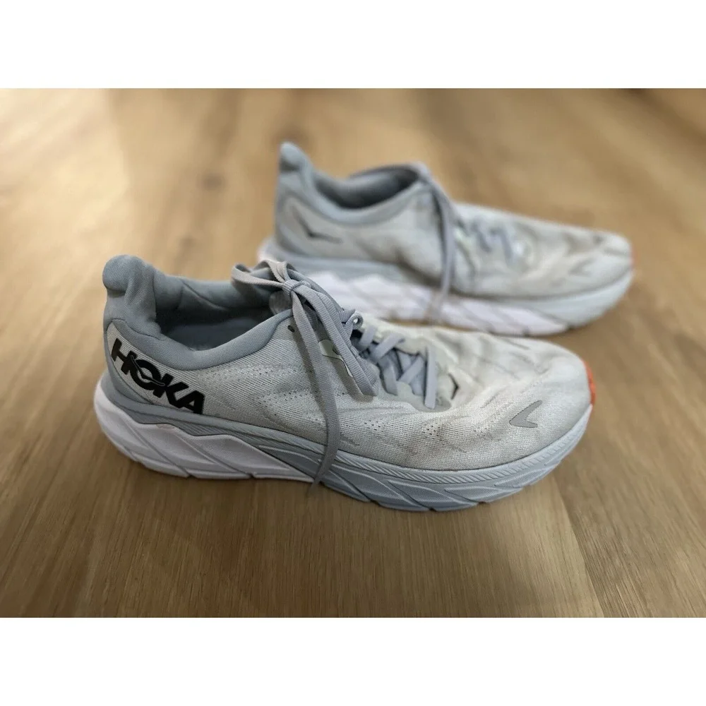 Hoka One One ‎ Arahi 6 Womens Sz 9 D Wide 1123197 Blue Running Shoes Sneakers